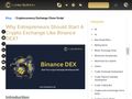 Thumb for Launch Your DEX Platform with Our Binance DEX Clone Script