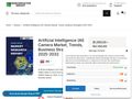 Thumb for Artificial Intelligence AI Camera Market 2034 CAGR 23.1% Driven by Smart City and Security Demand