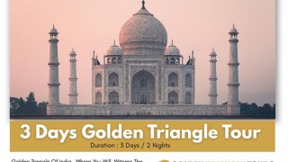 Golden Triangle Tour 2 Nights 3 days - Book Golden Triangle Tour